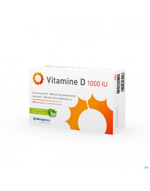 Vitamine D 1000iu Metagenics Tabl 168