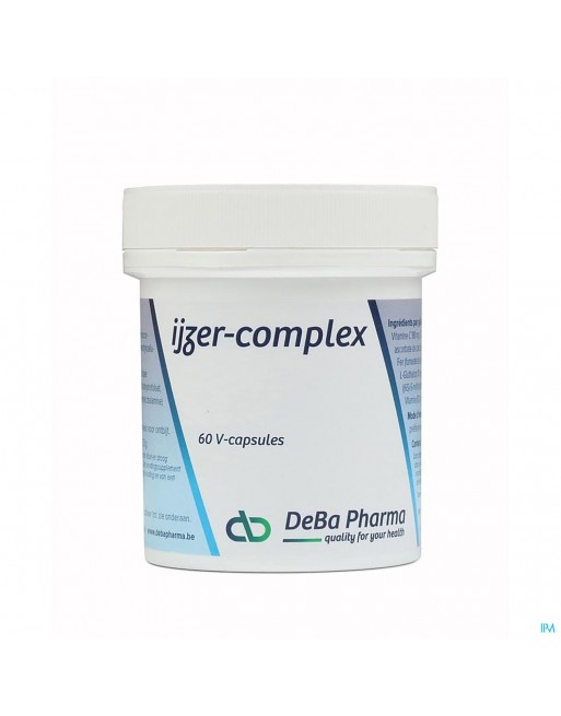 Fer Complex Vegetat. Caps 60x25mg Deba