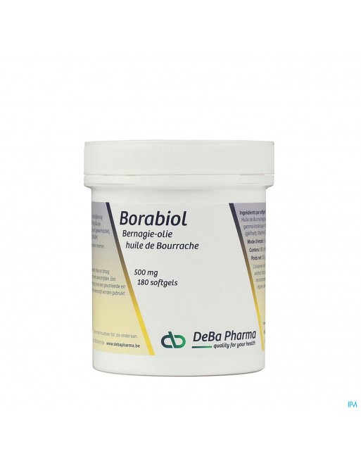 Borabiol Caps 180x500mg Deba