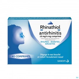 Rhinathiol Antirhinitis Tablet 40