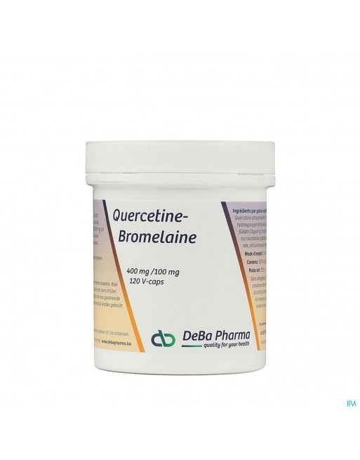 Quercetine Bromelaine Caps 120 Deba