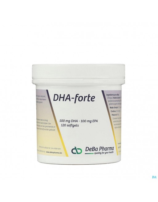 Dha Forte Caps 120x500mg Deba