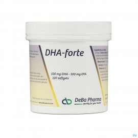 Dha Forte Caps 120x500mg Deba
