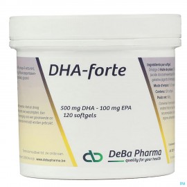 Dha Forte Caps 120x500mg Deba