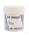 D3 3000 Iu Caps 120