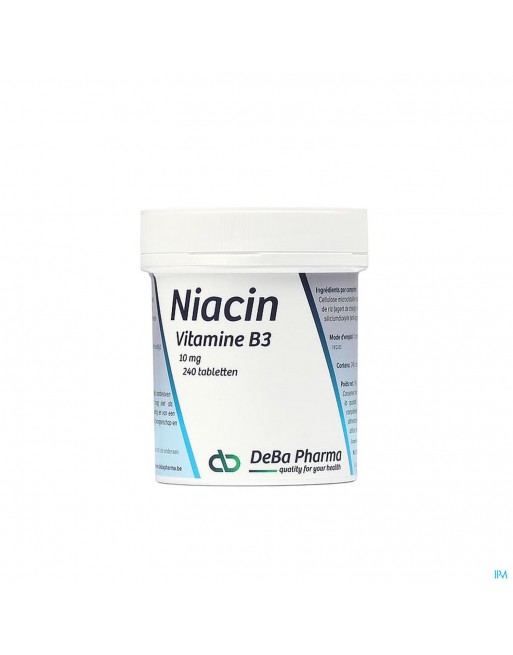 NIACINE DEBA 240 TABL 10 MG