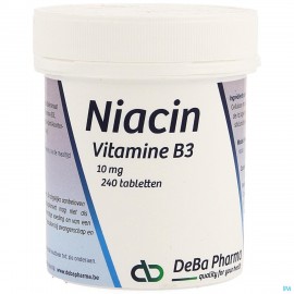 NIACINE DEBA 240 TABL 10 MG