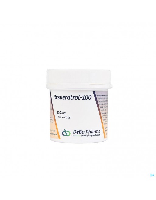 Resveratrol-100 Plantaard.caps 60x100mg Deba