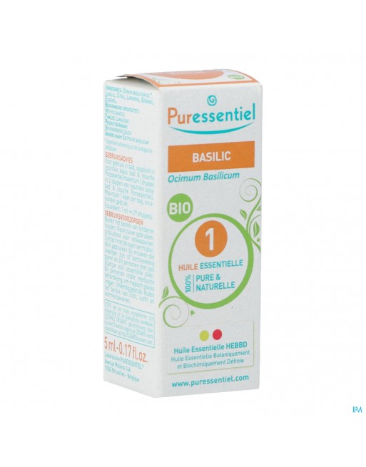 Puressentiel Eo Basilicum Bio Expert Ess Olie 5ml