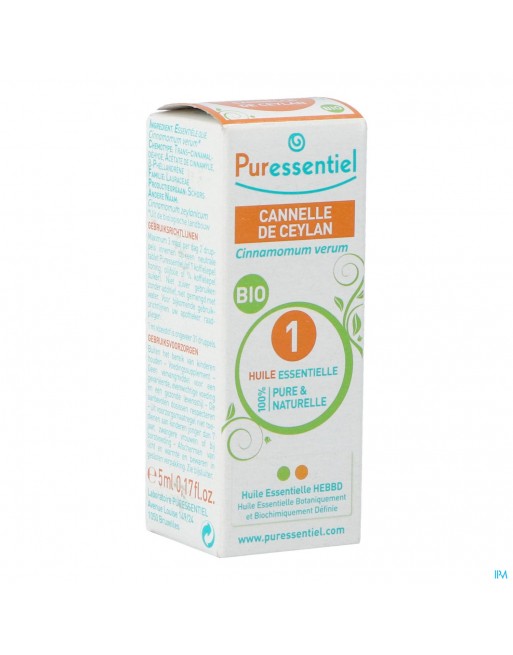 Puressentiel Eo Kaneel Ceyl. Bio Expert Ess Ol.5ml