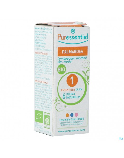 Puressentiel Eo Palmarosa Bio Expert Ess Olie 10ml