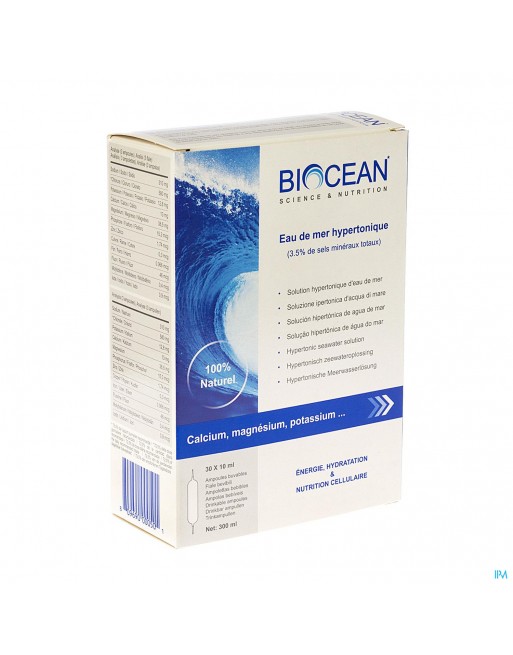 Biocean Hypertonic Quinton Amp 30x10ml