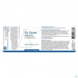 Fe Zyme Biotics Comp 100x25mg