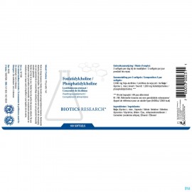 Fosfatidylcholine Biotics Caps 100