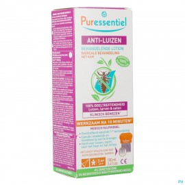 Puressentiel anti-poux lot 100 ml + peigne