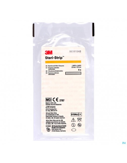 Steri-strip 3m Steril 22,0x135mm 1x4 R1548