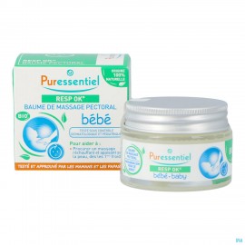 Puressentiel Ademhaling Massagebalsem Baby 30ml
