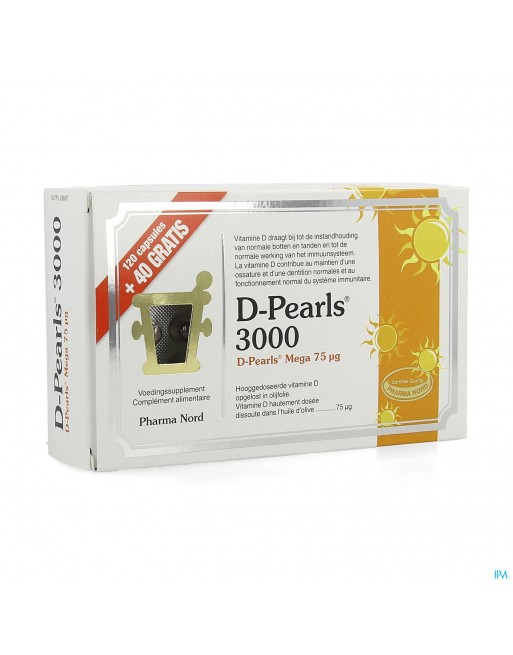 D-pearls 3000 Caps 120+40