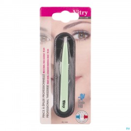 Vitry Classic Pince Epil Prof Oblique Inox 1022