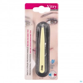 Vitry Classic Pince Epil Prof Oblique Inox 1022
