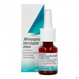 Rhinospray Verstopteneus 1,18mg/ml Neusspr Opl15ml