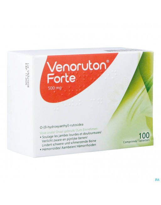 Venoruton Forte 500 Orifarm Tabl 100x500mg Pip