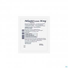 NIQUITIN CLEAR 14 MG PATCH - online bestellen