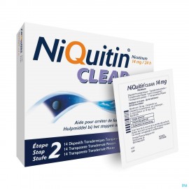 NIQUITIN CLEAR 14 MG PATCH - online bestellen
