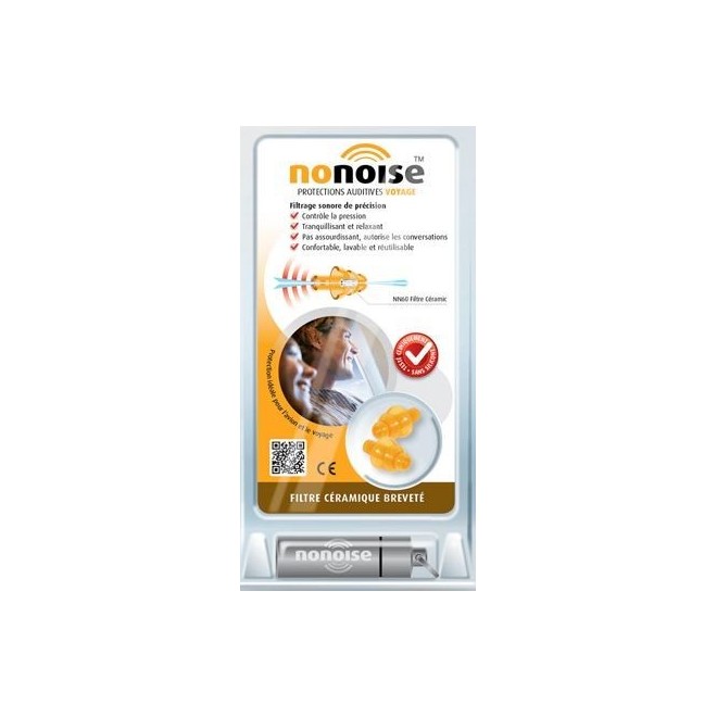 Nonoise Protection auditive 1 paire voyage