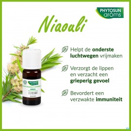 Phytosun niaouli bio huile essentielle 10 ml