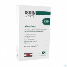 Isdin Verrutop Warts Oplossing Amp 4x0,1ml