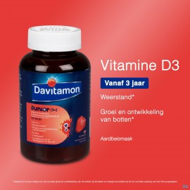 Davitamon Junior Gummies Aardbei 60