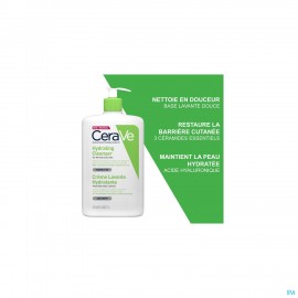 Cerave Hydraterende Reinigingscreme Pompfl 1l
