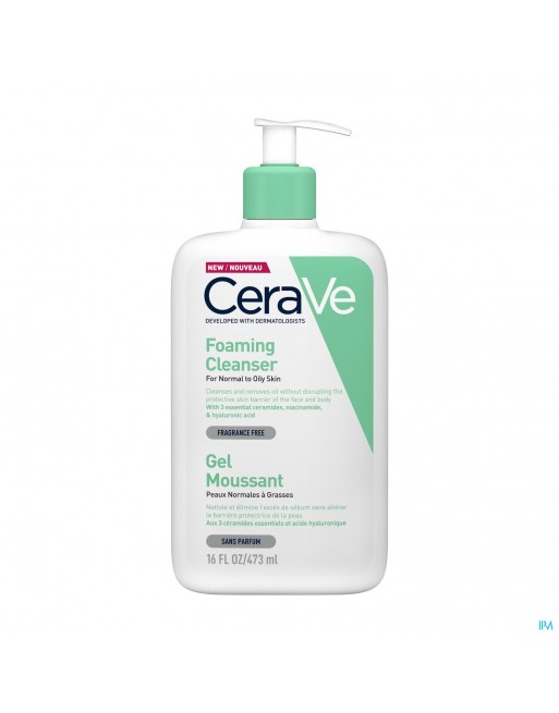 Cerave Reinigingsgel Schuimend 473ml