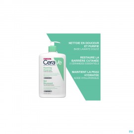 Cerave Schuimende Reinigingsgel Pompfl 1l