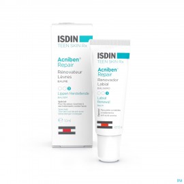 Isdin Acniben Teen Skin Repair Lippen Balsem 10ml