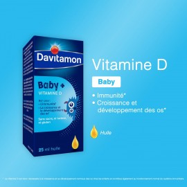 Davitamon Baby Vitamine D Huile 25ml
