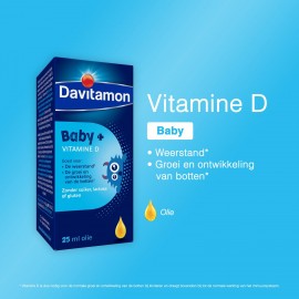 Davitamon Baby Vitamine D Huile 25ml