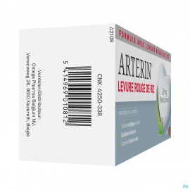 Arterin Levure Rouge Riz Comp 180