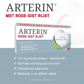 Arterin Levure Rouge Riz Comp 180