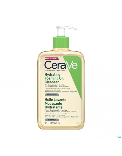 Cerave Huile Lavante Moussante Hydratante 473ml