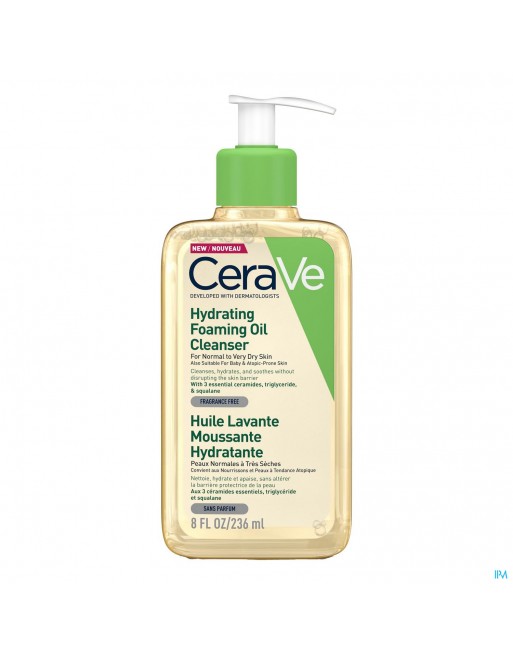 Cerave Huile Lavante Moussante Hydratante 236ml