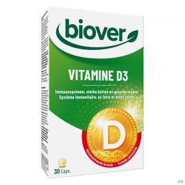 Biover Vitamine D3 Caps 30