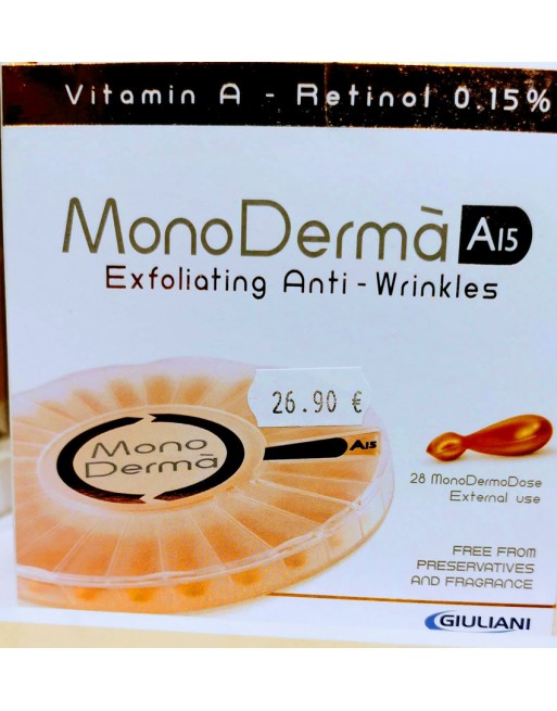 Monoderma A15 Scrub A/rimpel Eenmalige Dosis 28