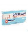 Dafalgan Pediatrique 80mg Suppo 12