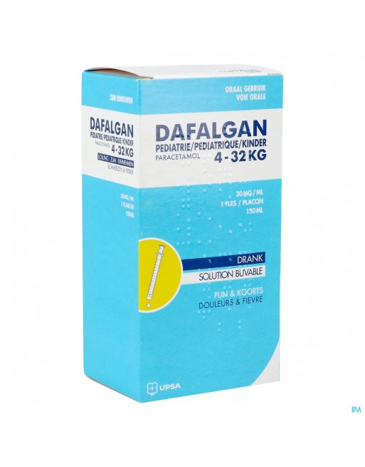Dafalgan Pediatrie 30mg/ml Drinkb.opl 150ml