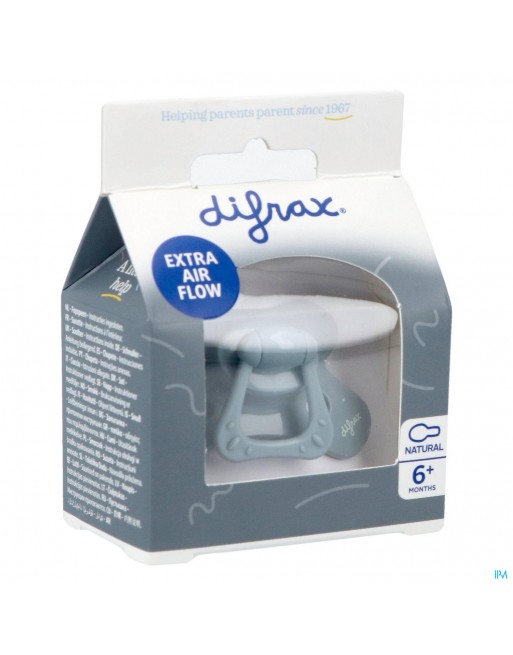 Difrax Fopspeen Natural +6m Uni Stone