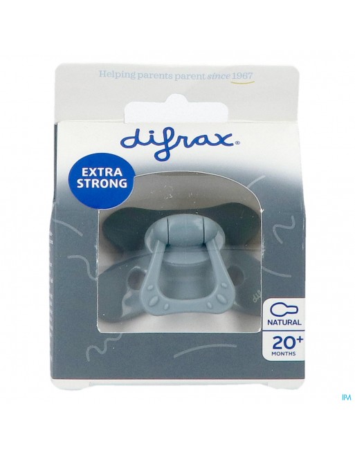 Difrax Sucette Natural +20m Uni Stone
