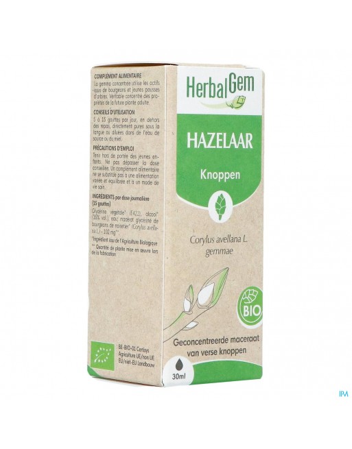 Herbalgem Hazelaar Bio 30ml