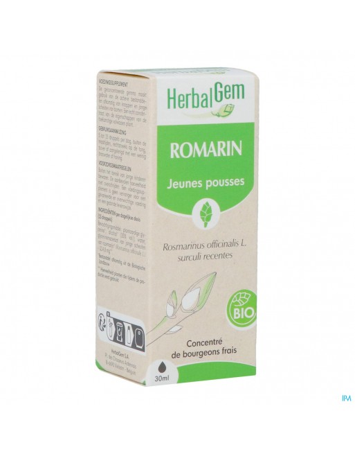 Herbalgem Rozemarijn Bio 30ml
